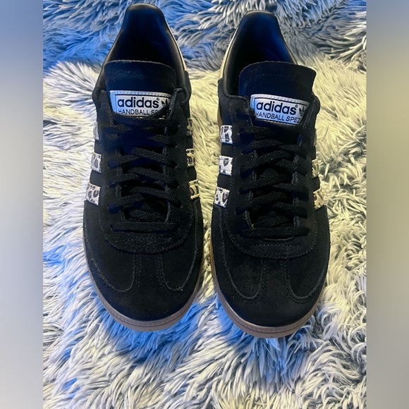 Adidas Handball Spezial Wonder Black Leopard Sneakers - Picture 2 of 10